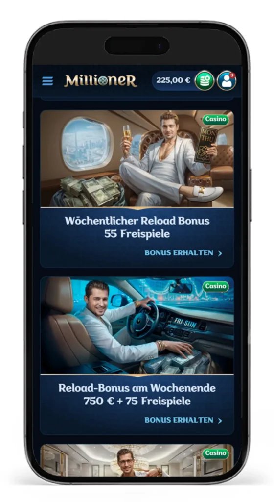 Entdecken Sie das Millioner Casino in Deutschland - Hohe Boni und Freispiele Entdecken Sie das Millioner Casino in Deutschland - Hohe Boni und Freispiele